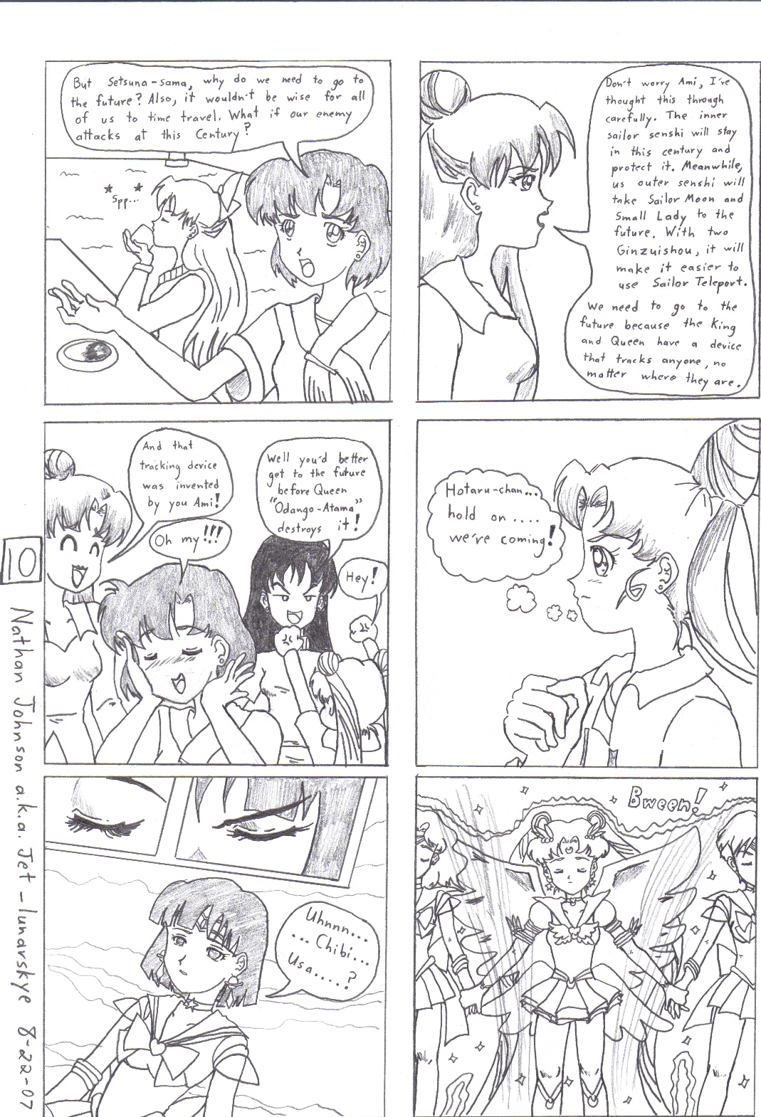 Sailor Moon Stars: The Nightmare Soldier Page 10 by Jet_lunarskye