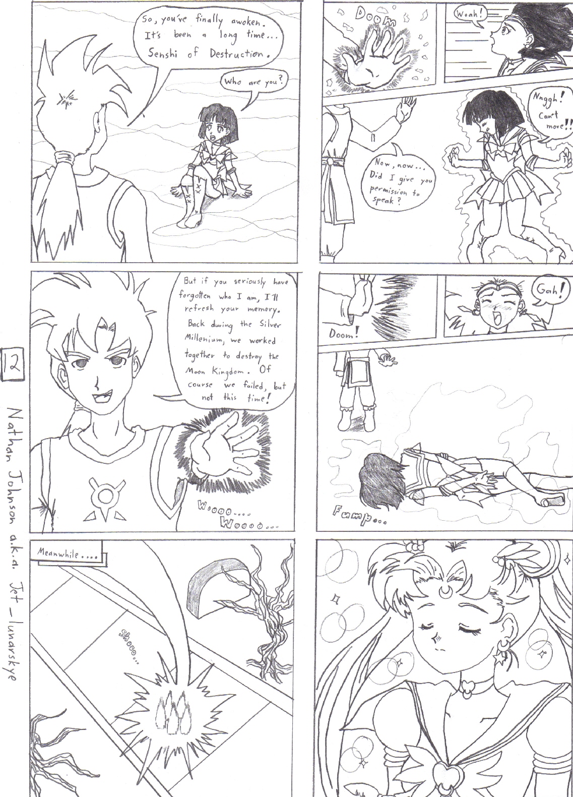 Sailor Moon Stars: The Nightmare Soldier Page 12 by Jet_lunarskye