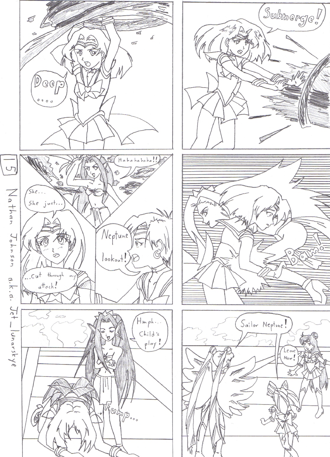 Sailor Moon Stars: The Nightmare Soldier page 15 by Jet_lunarskye