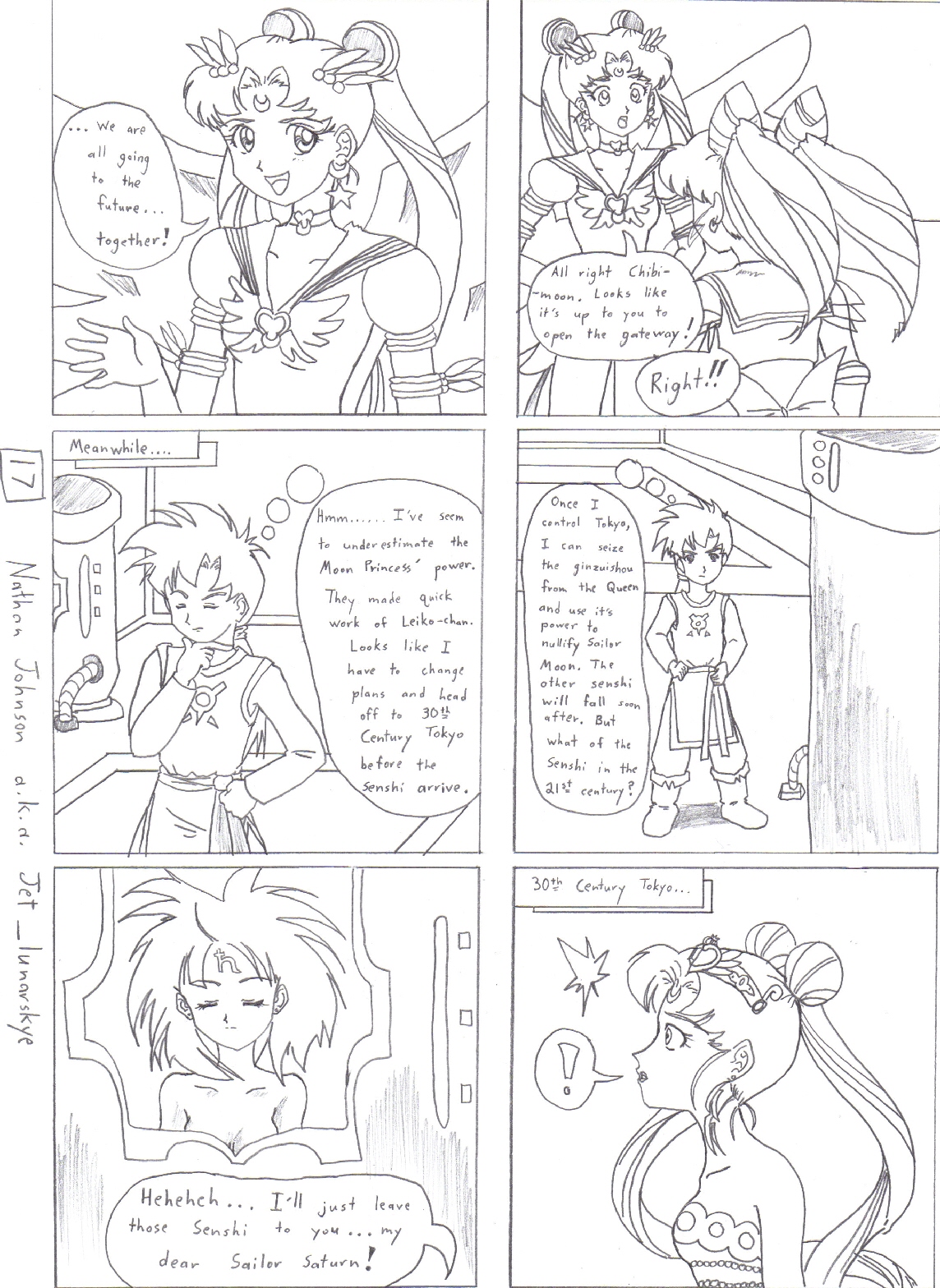 Sailor Moon Stars: The Nightmare Soldier Page 17 by Jet_lunarskye