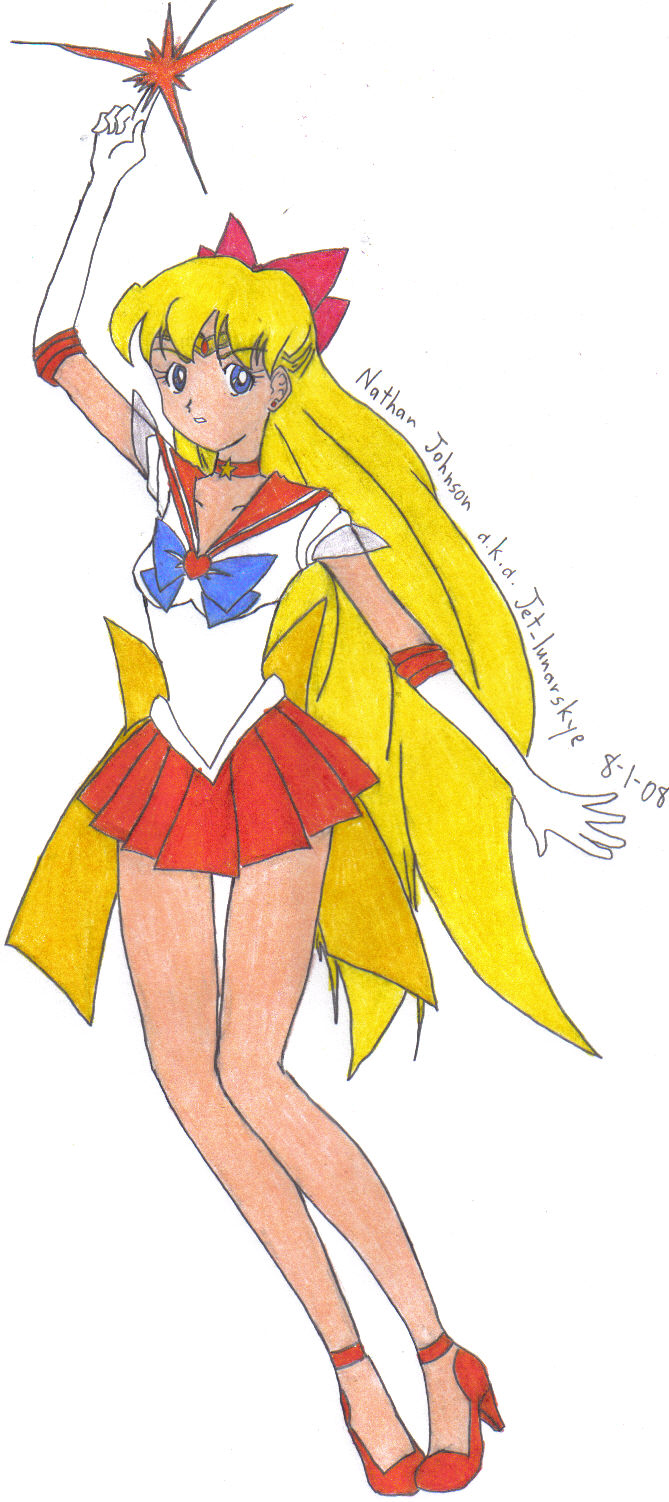 Sailor Venus attacks!! by Jet_lunarskye