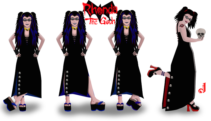 Rhonda the Goth by Jhihmoac