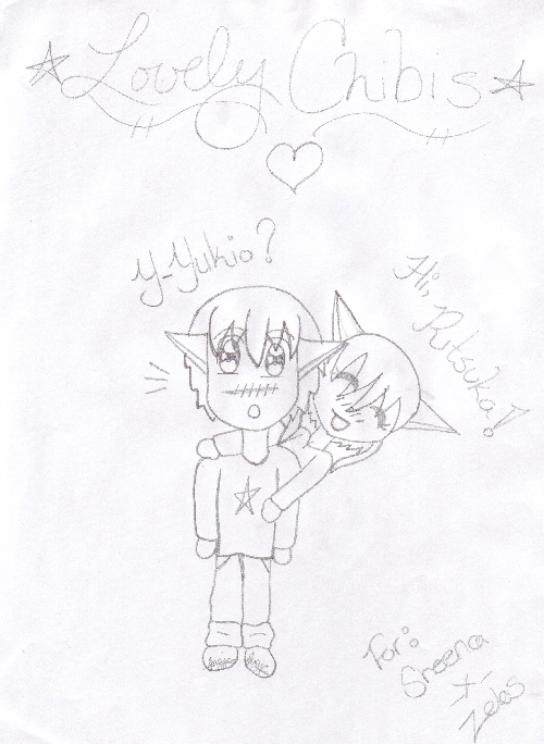Lovely Chibis *Ritsuka and Yukio* by Jiki_Chi026