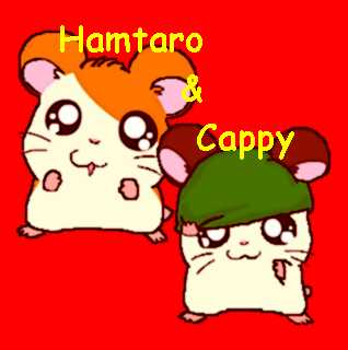 Hamtaro and cappy by Jill_V