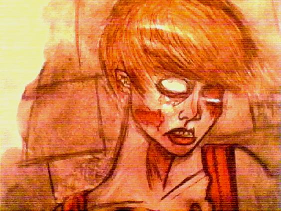Zombie woman 2 by Jill_V