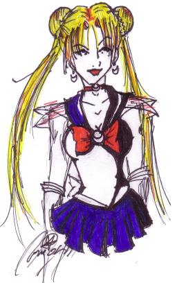 *Comic-ish Sailor Moon* by Jinx