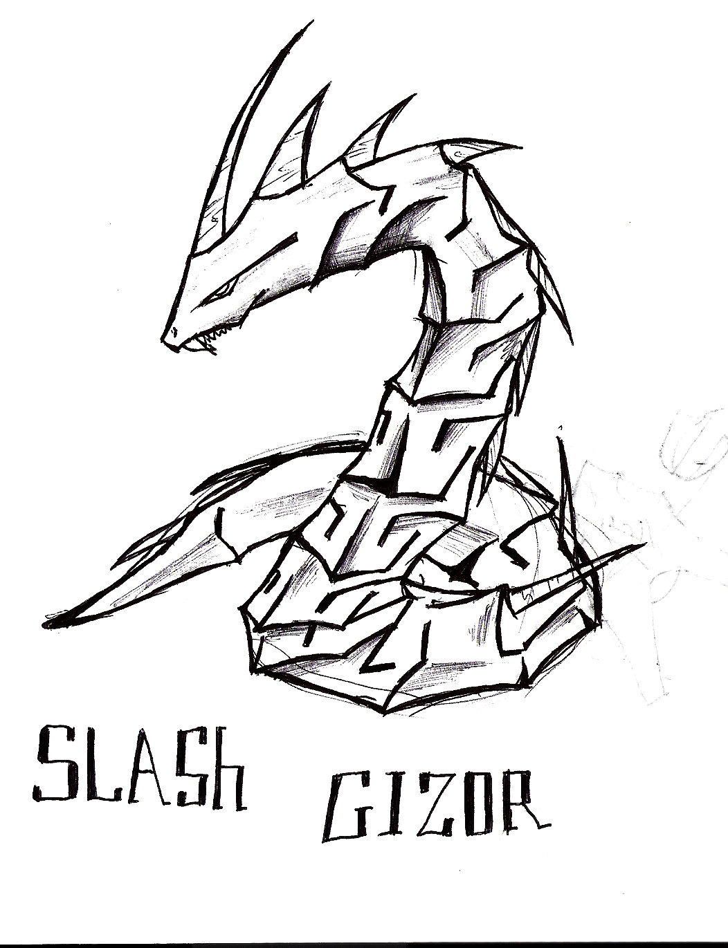 Slash Gizor Bit beast by Jiriya