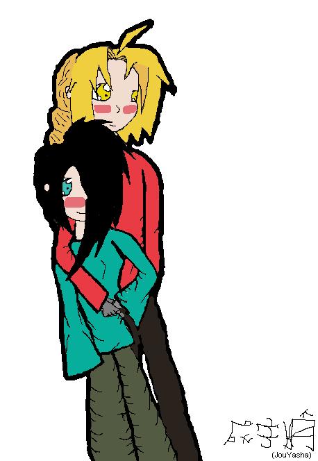 Ed and Rose (fixed) by Joeys_girl_Rose_Wheeler