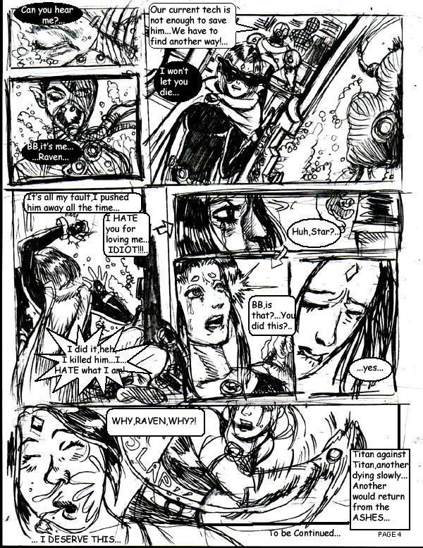 Teen titans gruesome drama comic #4 by John