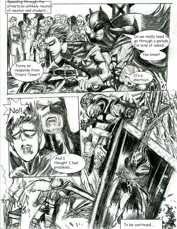 Teen titans gruesome drama comic # 8 by John