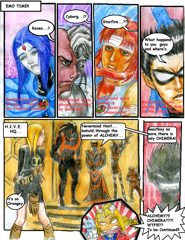 Teen titans gruesome drama comic  #9 by John