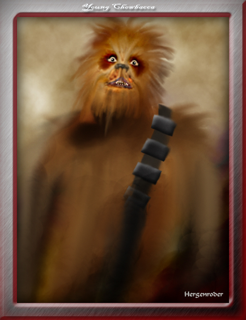 Young Chewbacca by Joseph_K_Hergenroder