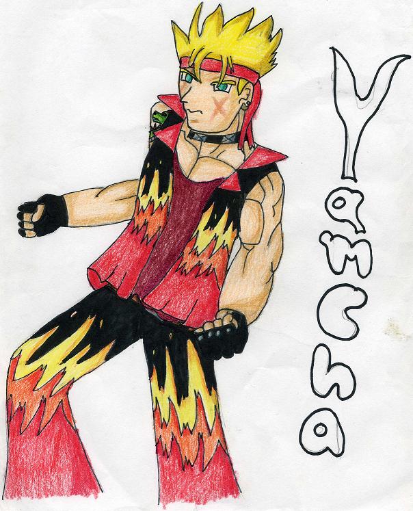 Super Sayian Yamcha!? by JoyKaiba