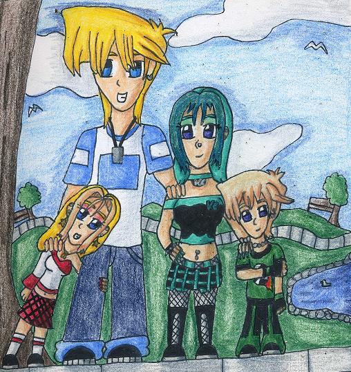 The Present Day Family by JoyKaiba