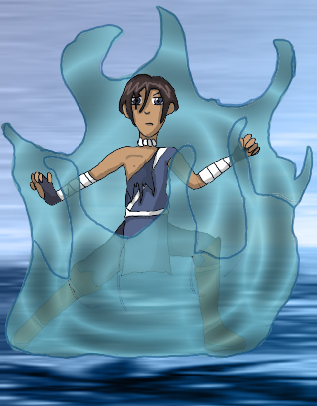 Waterbender Sokka by JoyKaiba