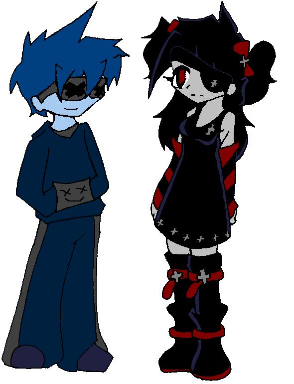 Death and Lilith ::colored:: by Jozie-Chan