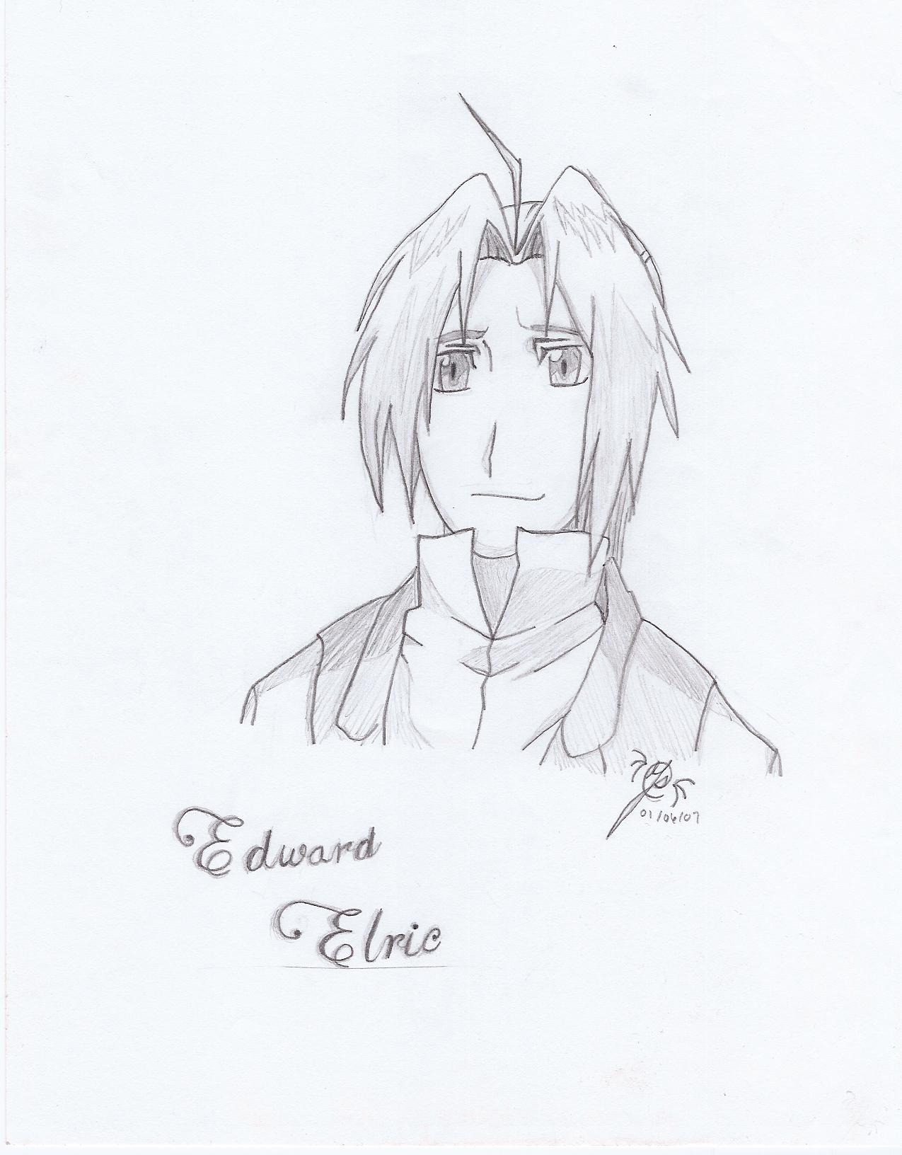 Edward Elric by Jr_the_Red_Dragon
