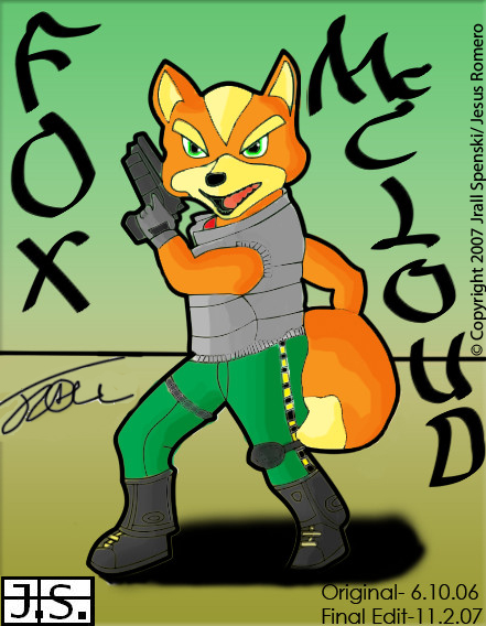 Fox McCloud by JrallxxSpenski