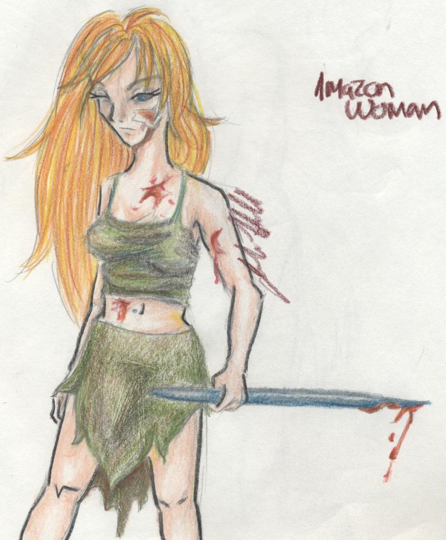 Amazon Woman by Judasme