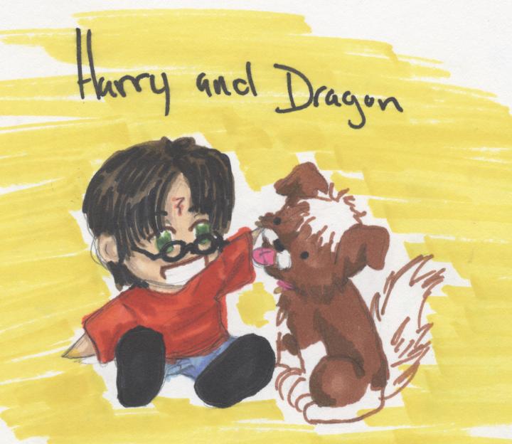 Harry and his Dog by Judasme