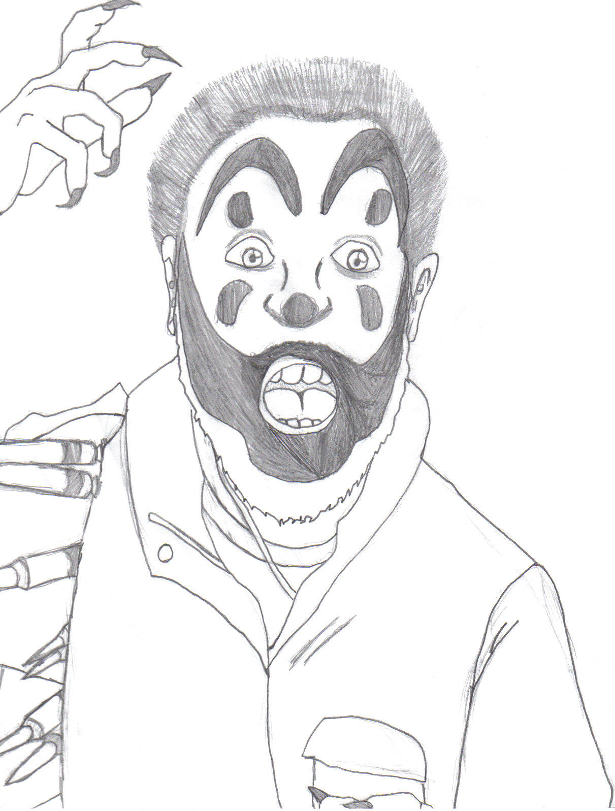 Violent J (changed somewhat due to bitching). . .( by Juggalloartist