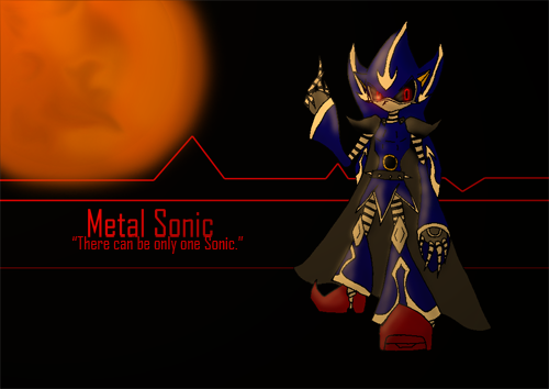 Metal Sonic Desktop by JustaMetalSonicFan1