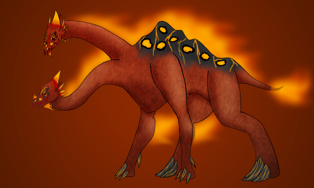 Magma Hydra Colussus by JustaMetalSonicFan1