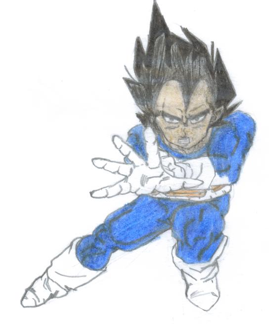 Vegeta angry again... (The sucky first attempt at by Justicemilk_Vegetablewoman