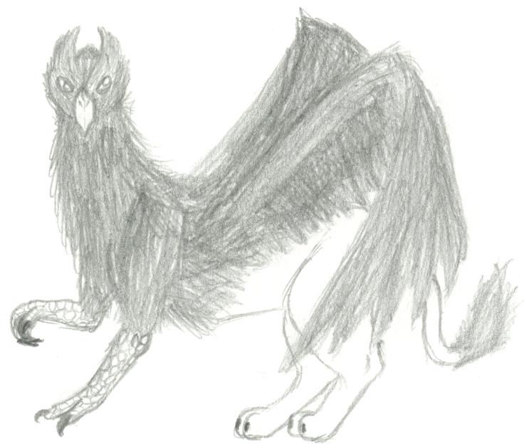 Fuzzy Gryphon by Justicemilk_Vegetablewoman