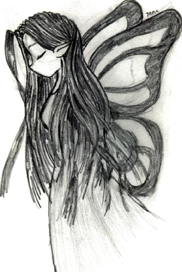 butterfly faerie by Juu