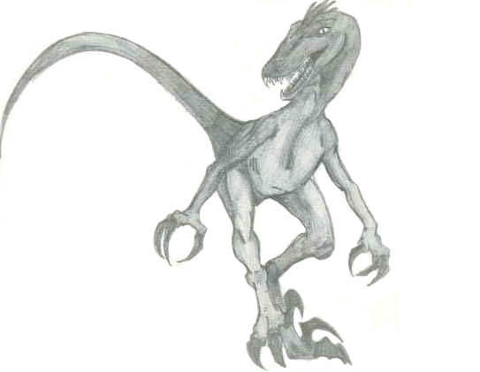 Velociraptor by jade_hajime