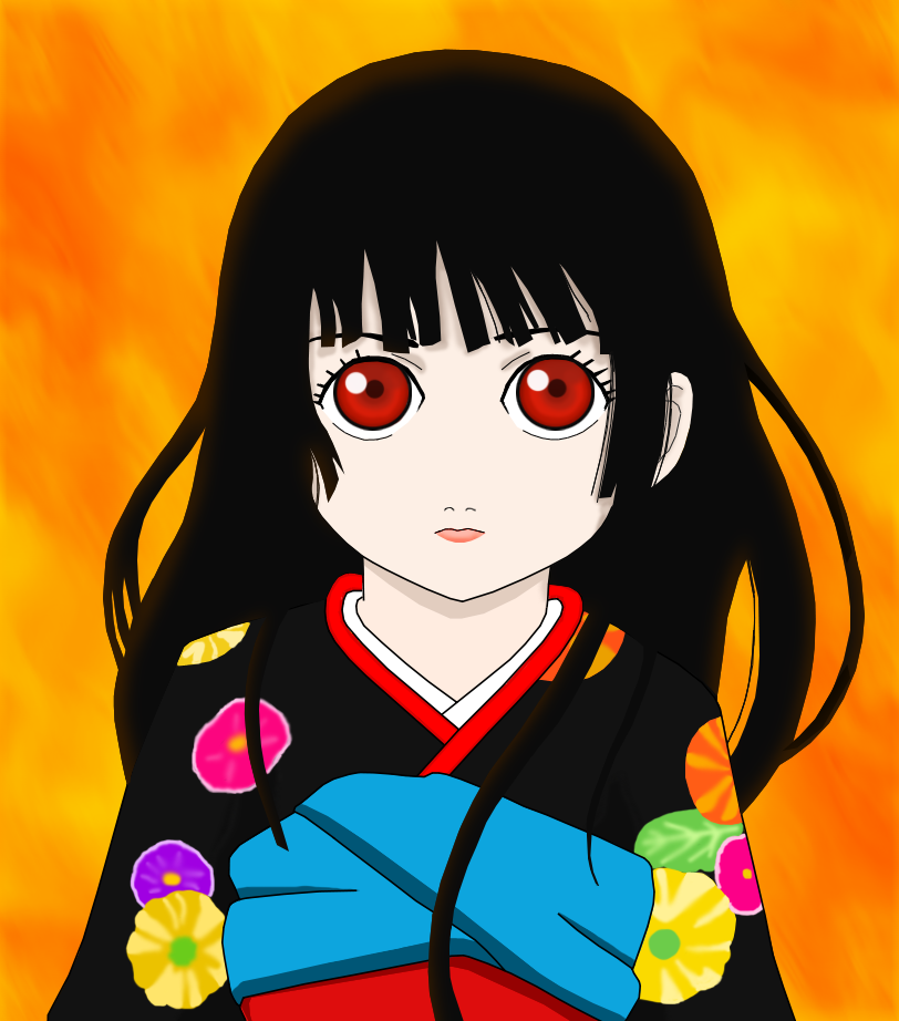 Ai Enma, Hell Girl by jadeflower82