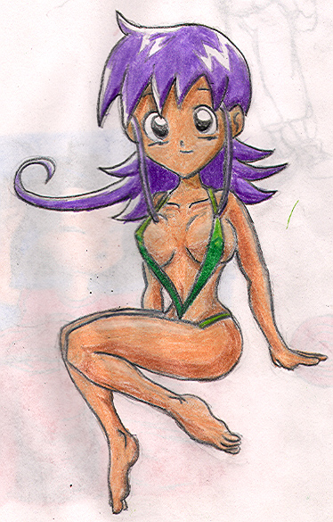 mimi (bikini again) in colour by jadelover