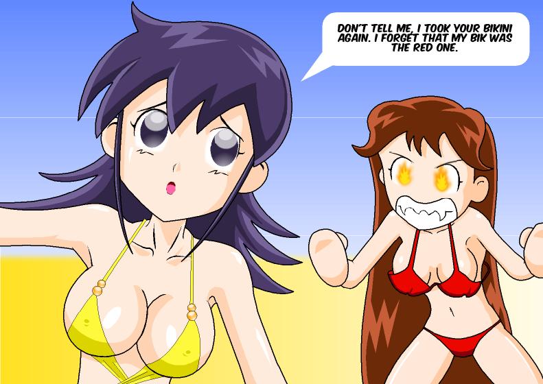 Mimi and saiyuki bikini by jadelover