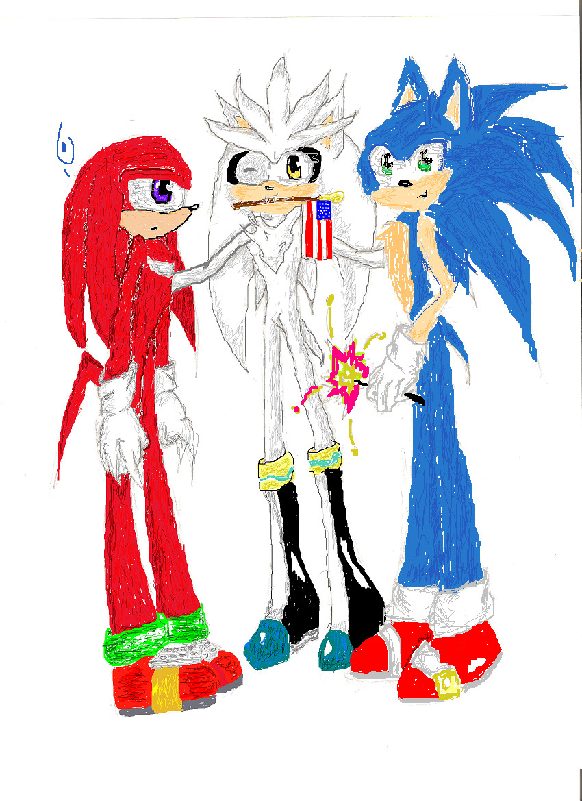 th of July;Sonic Style by jaemephiles