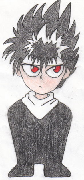 Chibi Hiei by jaganshikitsune