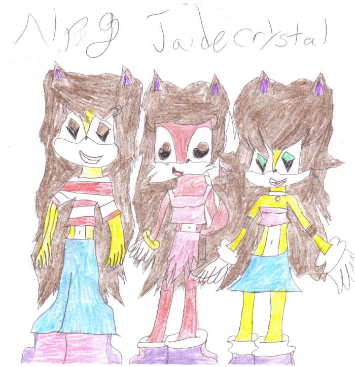 Gift for NPG,Crystalthehedgehog and me! by jaideanna