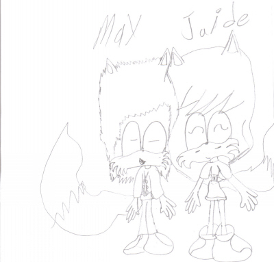Contest!Who can draw Jaide and Max the best? by jaideanna
