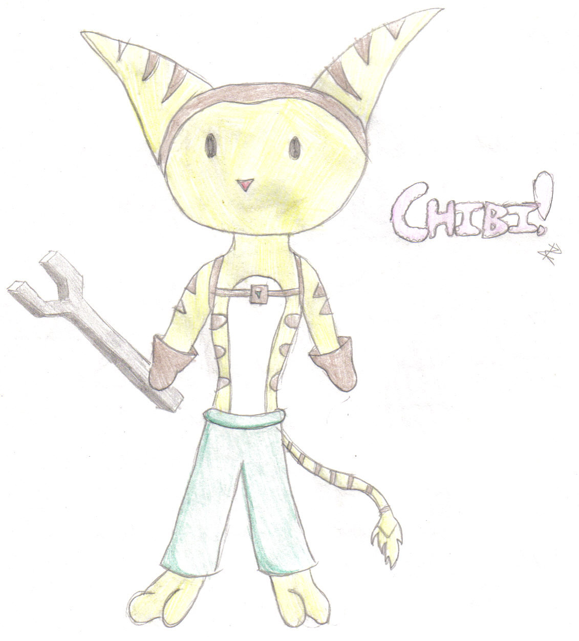 Chibi Ratchet by jak-n-daxter203