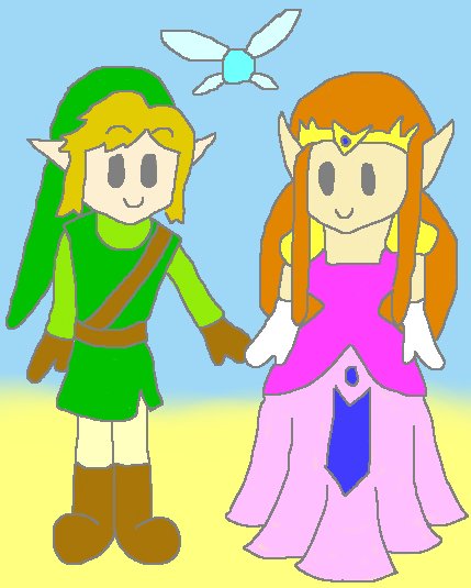 LoPZ Link x Zelda (C) by jak-n-daxter203