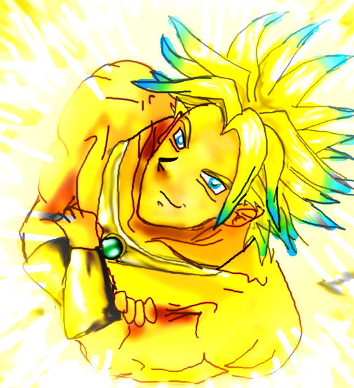 Bronze God Broly for Minx *Request* by jameson9101322