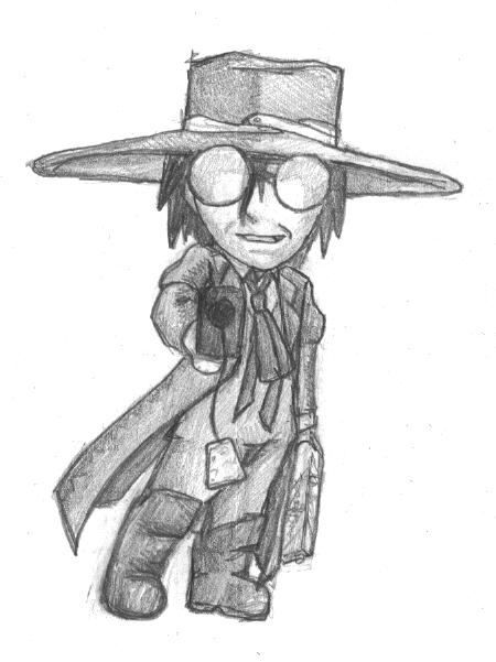 Chibi Alucard by jameson9101322