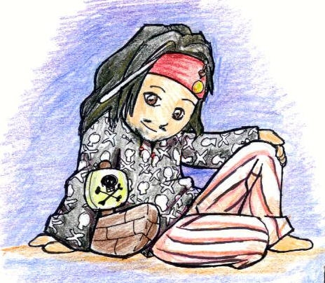 PajamaChibis - Captain Jack Sparrow by jameson9101322