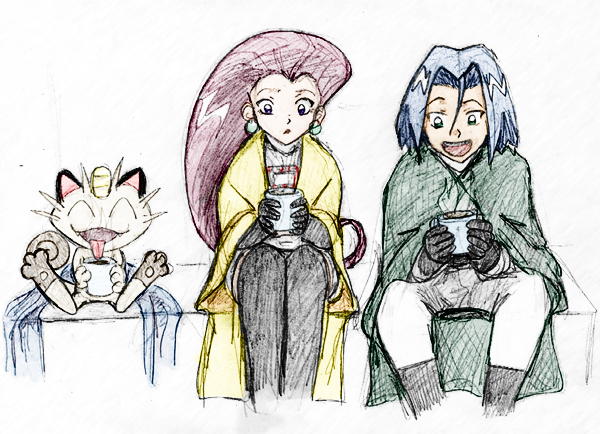 Team Rocket and Hot Cocoa by jameson9101322