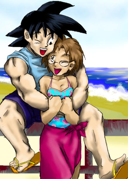 Zoogma and Goku *Request* by jameson9101322