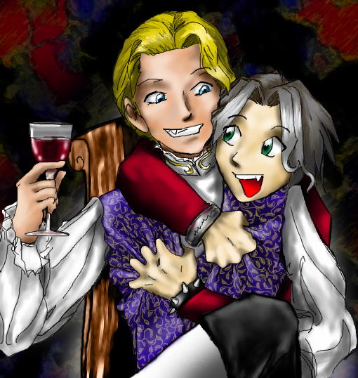Vampz and Lestat (For VampireeStarsmore) *Request* by jameson9101322