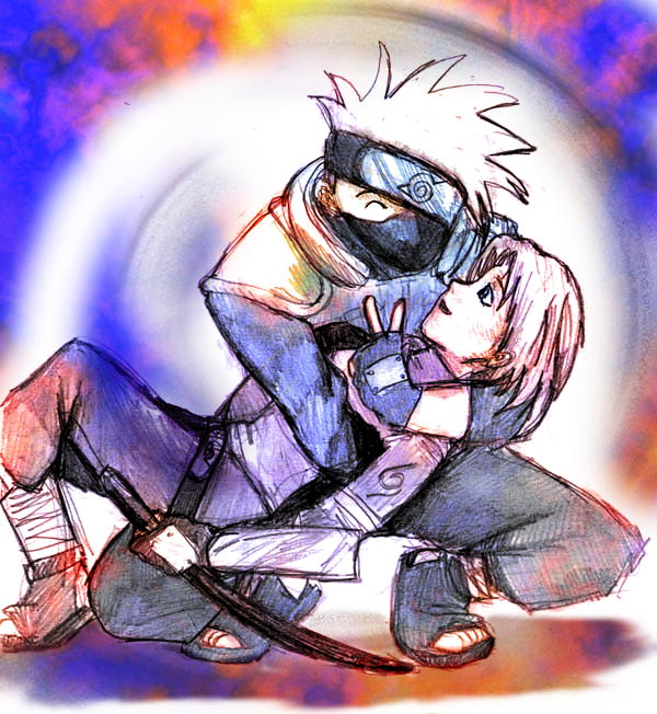 Colorful Shadow Ninja Kakashi and  _sephiroth *Req by jameson9101322