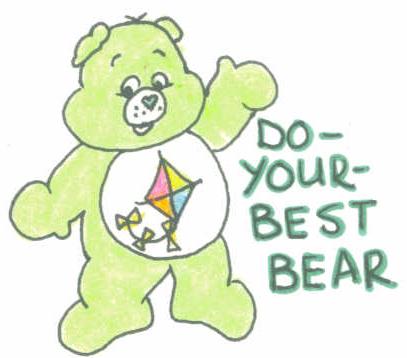 Do-Your-Best Bear by jammin3giraffe