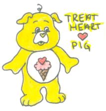 Treat Heart Pig by jammin3giraffe