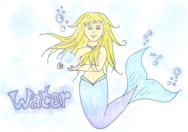 Water Mermaid by jammin3giraffe